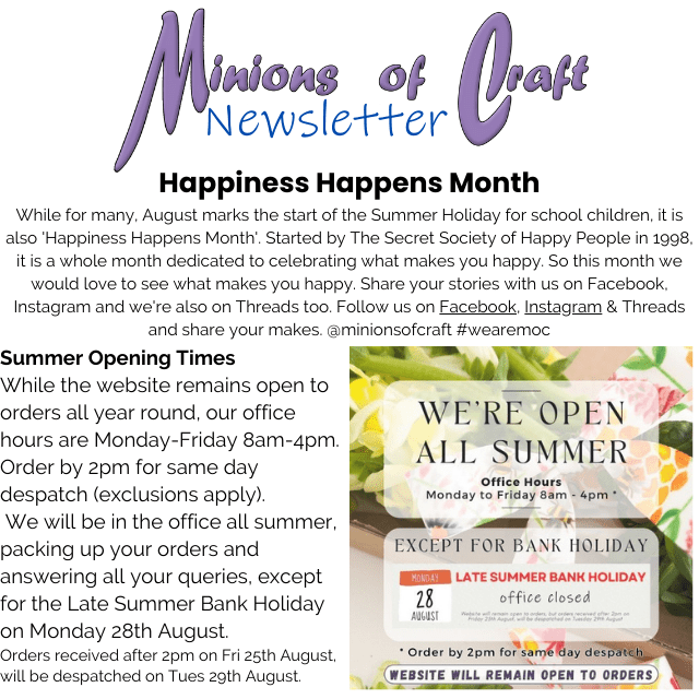 Let Happiness Happen this Month (Newsletter 2023-08&nbsp;August)
